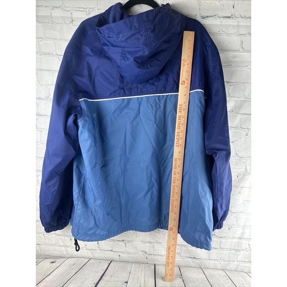 Vintage 90's Nike Navy‎ Windbreaker Jacket Size Large - Picture 7 of 12